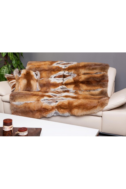 Red Fox Blanket or Bed Throw