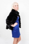 (Sold) Black Mink Jacket