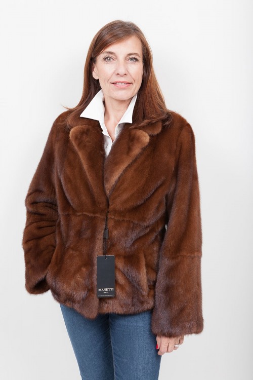 Brown Mink Jacket