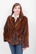 Brown Mink Jacket