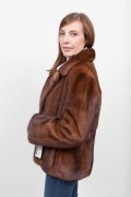 Brown Mink Jacket