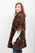 (SOLD) Brown Mink Coat