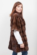 (SOLD) Brown Mink Coat