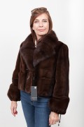 Sheared Mink and Sable Jacket