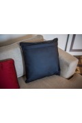 Grey & Brown Cowhide Cushion