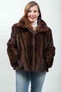 Mahogany Mink Jacket