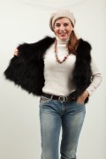 Black Fox Vest