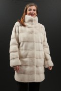 Manteau Long de Vison Pearl