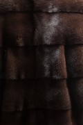 Long Manteau de Vison Mahogany Velvet "Romagna Furs"