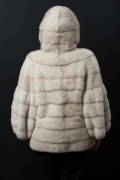 Palomino Mink Jacket with Hood