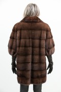 Brown Mink Coat "Jacky O" 