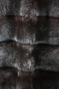 Long Black Mink Vest