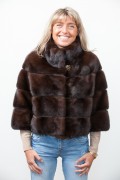 Brown Mink Vest