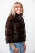 Brown Mink Vest