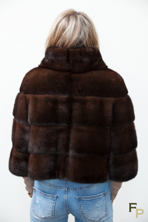Brown Mink Vest