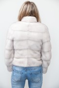 Blouson de Vison "White Cross"