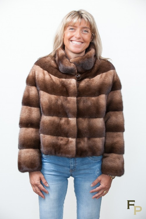 Little Brown Mink Jacket