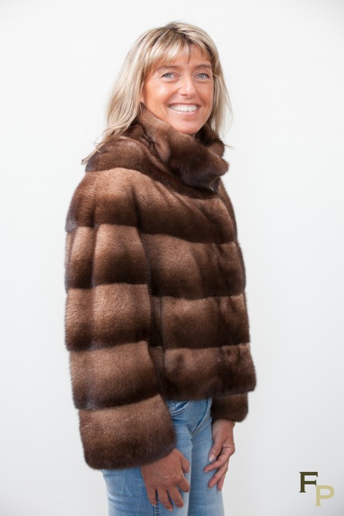 Little Brown Mink Jacket