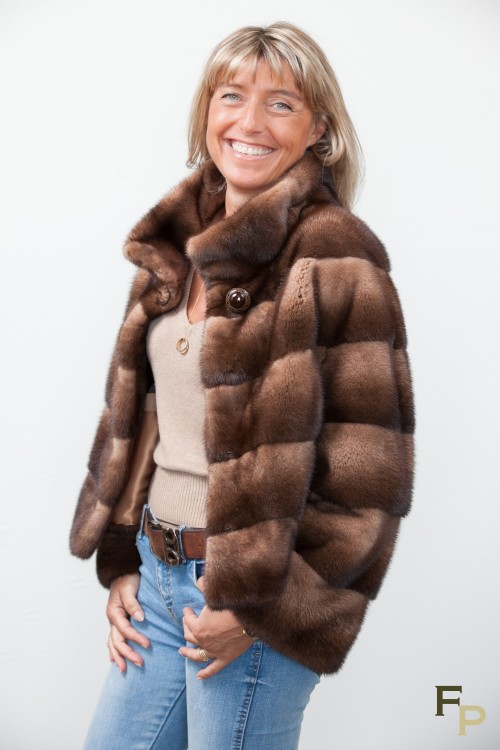 Little Brown Mink Jacket