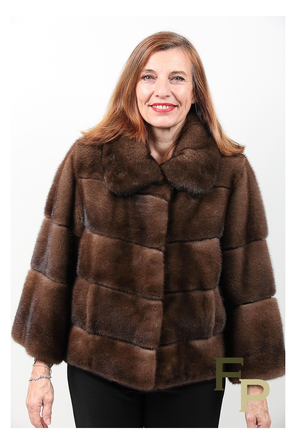 BROWN MINK JACKET