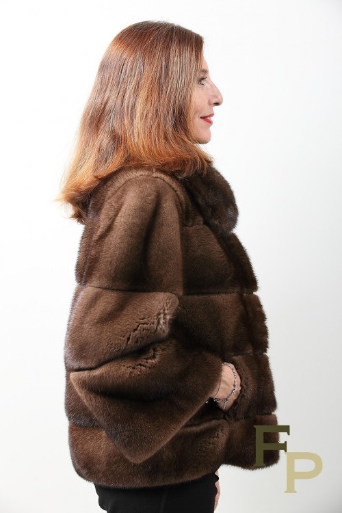 Veste de Vison Scanbrown