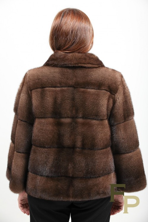 Veste de Vison Scanbrown