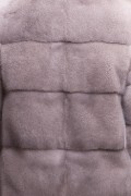 Silver Blue Mink Coat signed Casiani