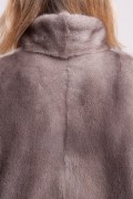 Silver Blue Mink Jacket in Full Skins