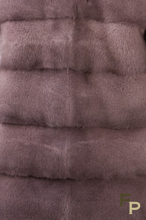 Iron Grey Mink Jacket