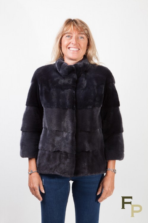 Veste de Vison Double Black