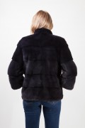 Double Black Mink Jacket