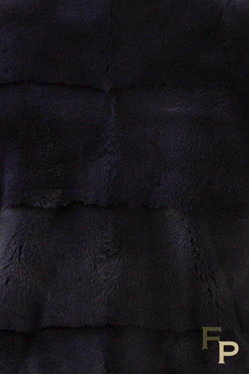 Double Black Mink Jacket