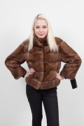 Brown Mink Vest