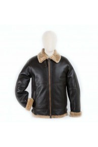 Bomber Men in Merino Lambskin