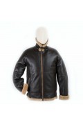 Bomber Men in Merino Lambskin