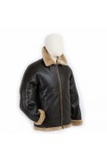 Bomber Men in Merino Lambskin