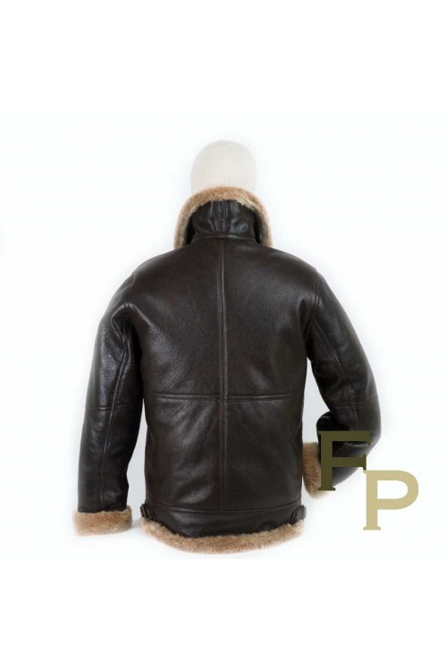 Bomber Men in Merino Lambskin