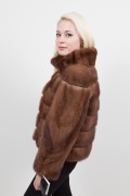 Brown Mink Vest