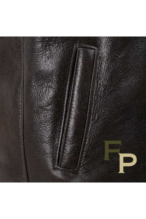 Bomber Men in Merino Lambskin