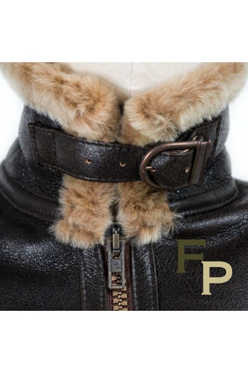 Bomber Men in Merino Lambskin