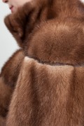 Brown Mink Vest