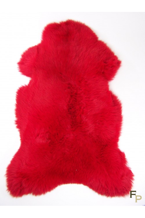 red sheepskin merinos