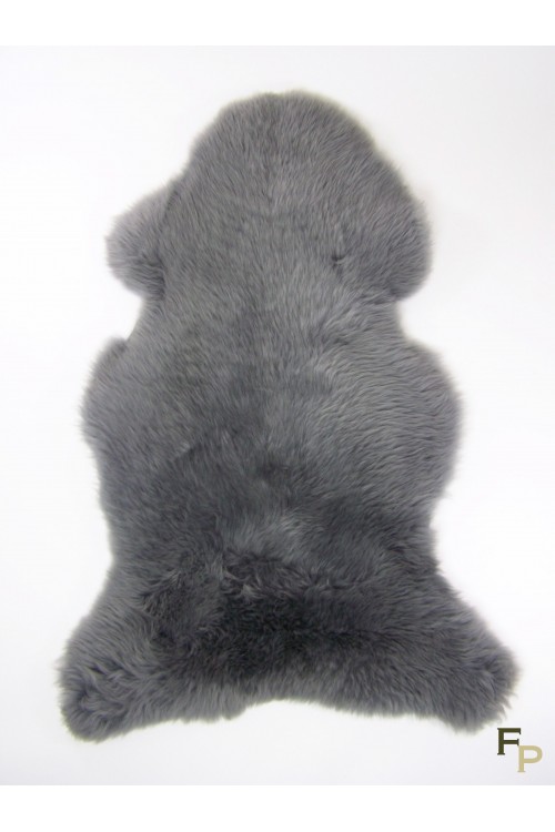 grey merino sheepskin