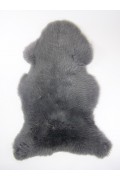 grey merino sheepskin