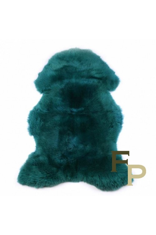 dark green merino lambskin