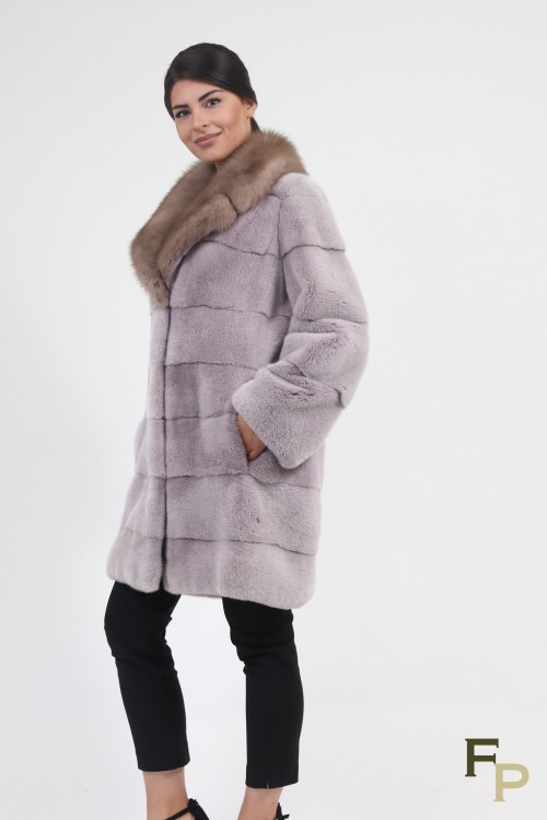 Mink and Marten Fur Coat