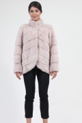 Fur Mink Jacket "Diagonal"