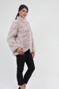 Fur Mink Jacket "Diagonal"