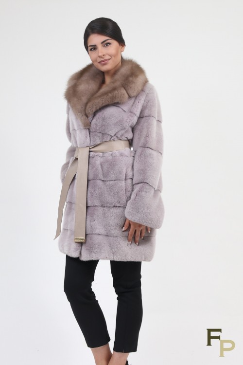 Mink and Marten Fur Coat