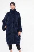 Blue Mink Fur Coat "Tokyo"